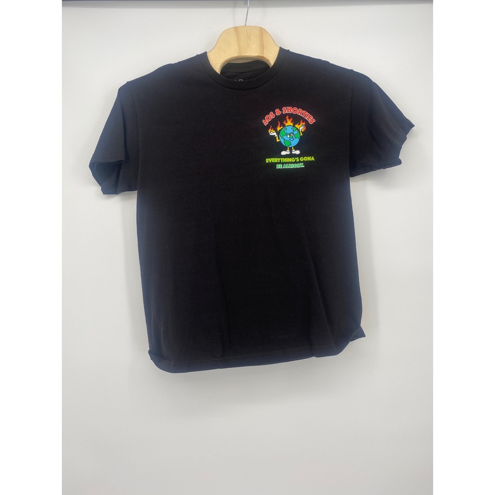 40s & Shorties Graphic T-Shirt Large Black Everything's Gona Be Alright